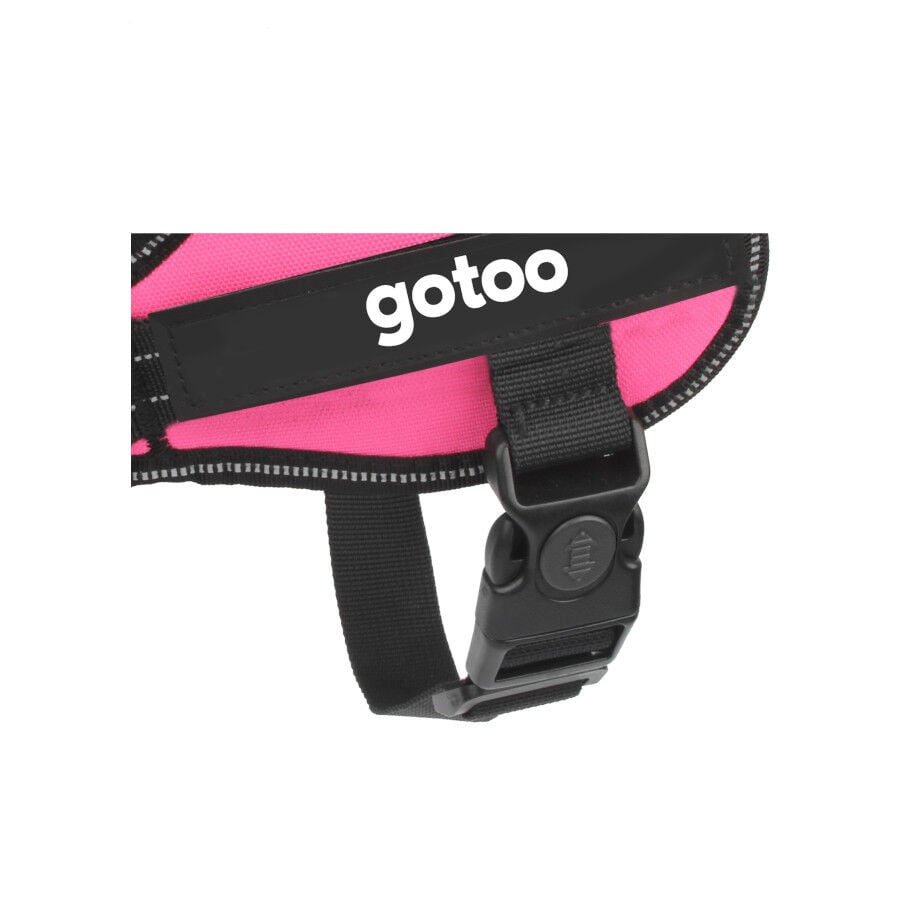 Gotoo Arnés antitirones rosa para perros thumbnail