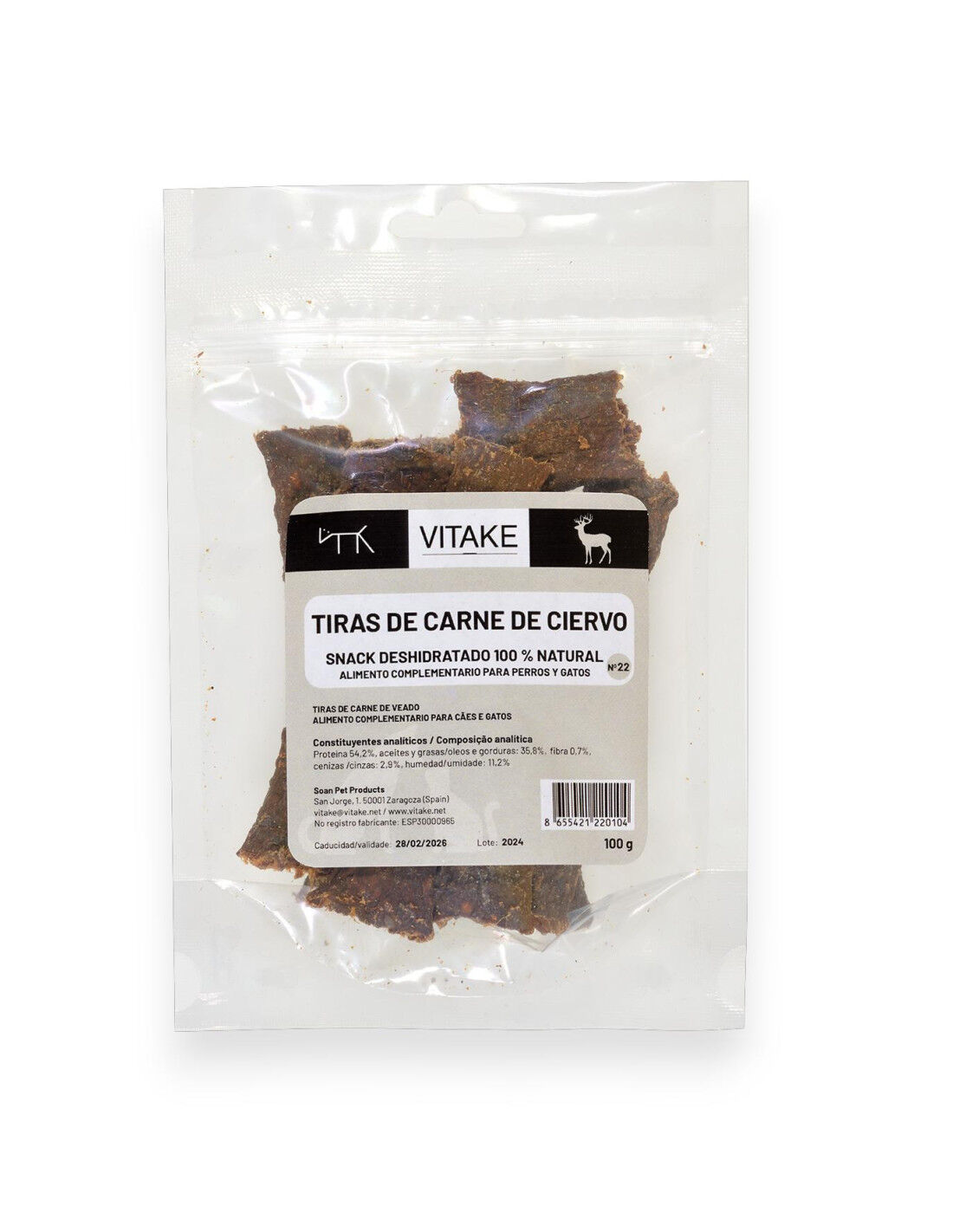 Tiras de carne de ciervo, , large Imagen numero 1