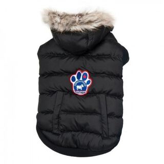 Abrigo Parka Polo Norte Canada Pooch  para perros color Negro