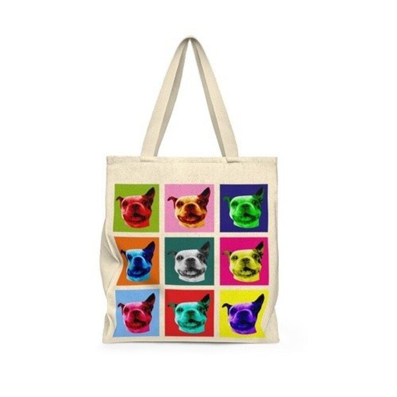 Mascochula bolsa warhol personalizada con tu mascota multicolor, , large image number null
