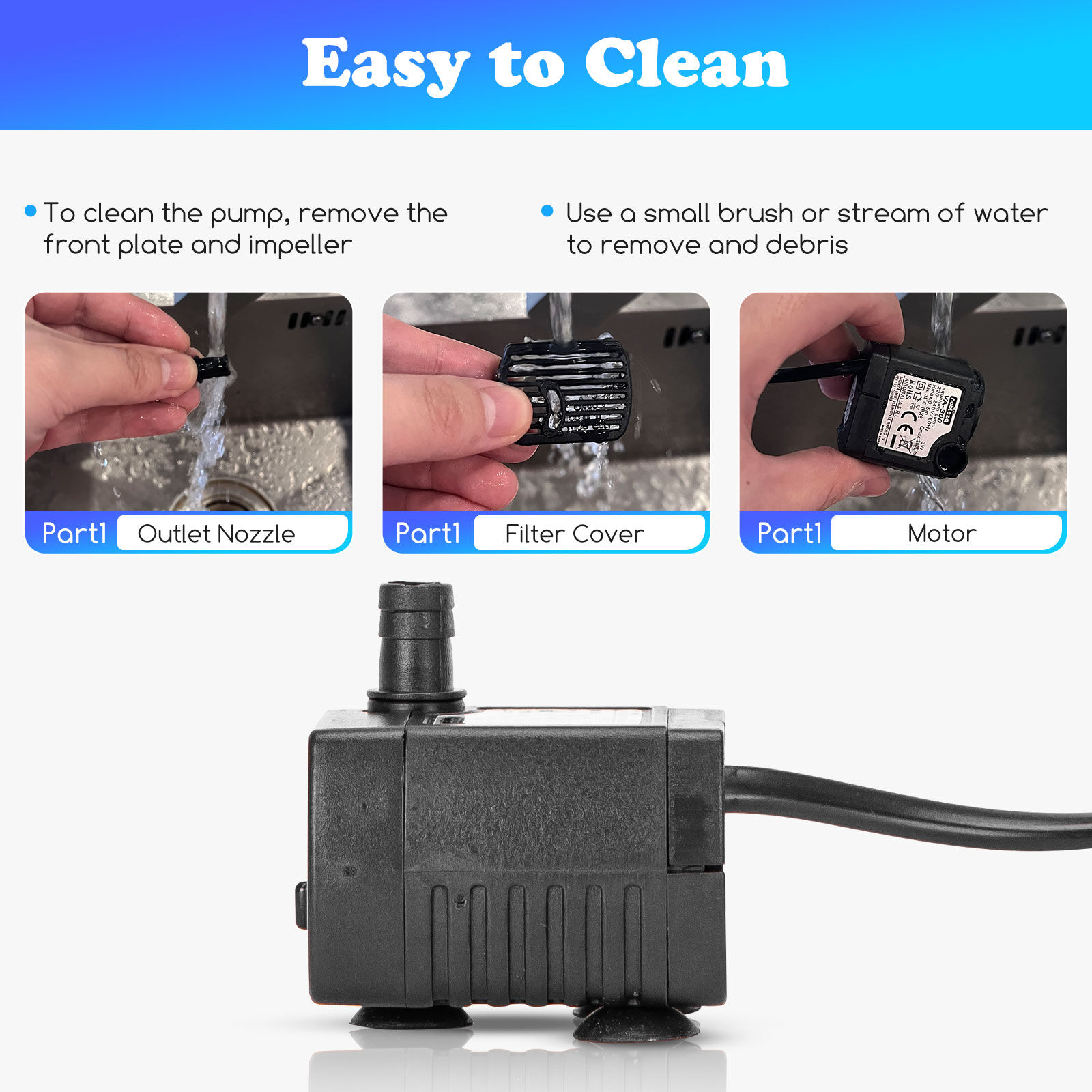 Nobleza Mini Bomba de Agua para acuarios thumbnail