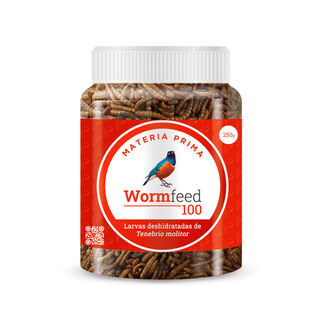 Wormfeed 100 gusanos de harina para aves