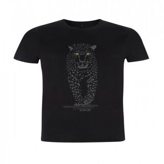 Camiseta jaguar hombre color Negro