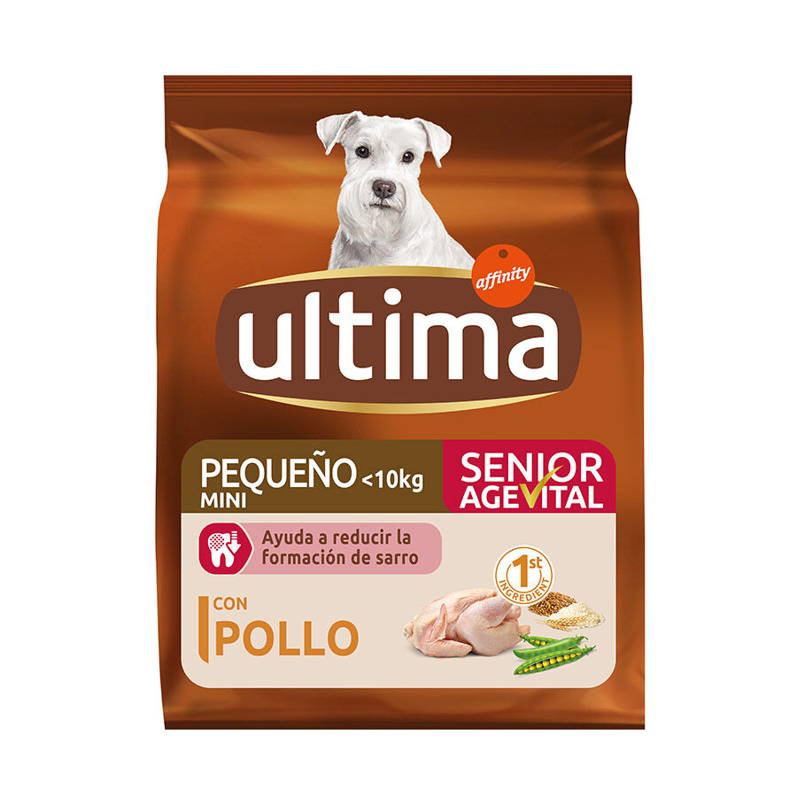 1.5 kg Affinity Ultima Senior Mini Pollo pienso para perros, , large Imagen numero 1