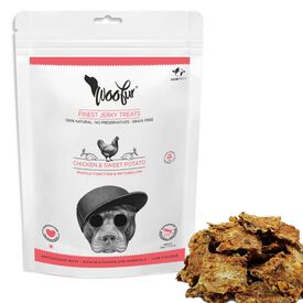 Pawfect Delicias de carne seca: pollo y batata
