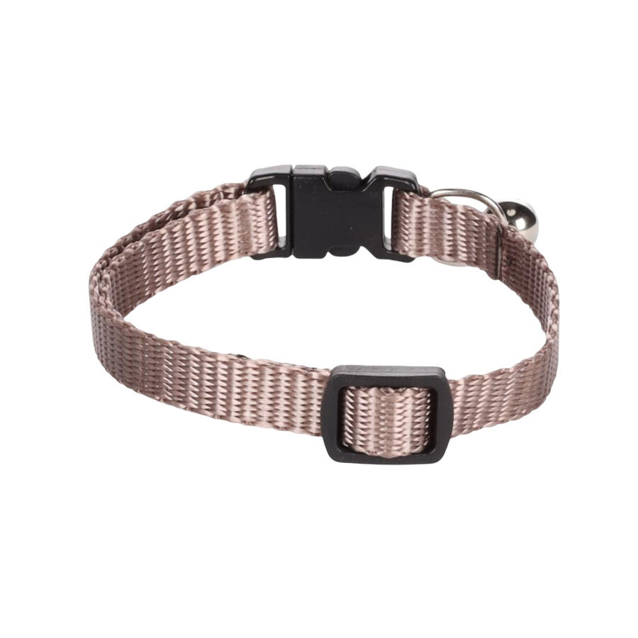 Flamingo Collar Ziggi Topo Marr&oacute;n para gatos, , large Imagen numero 2