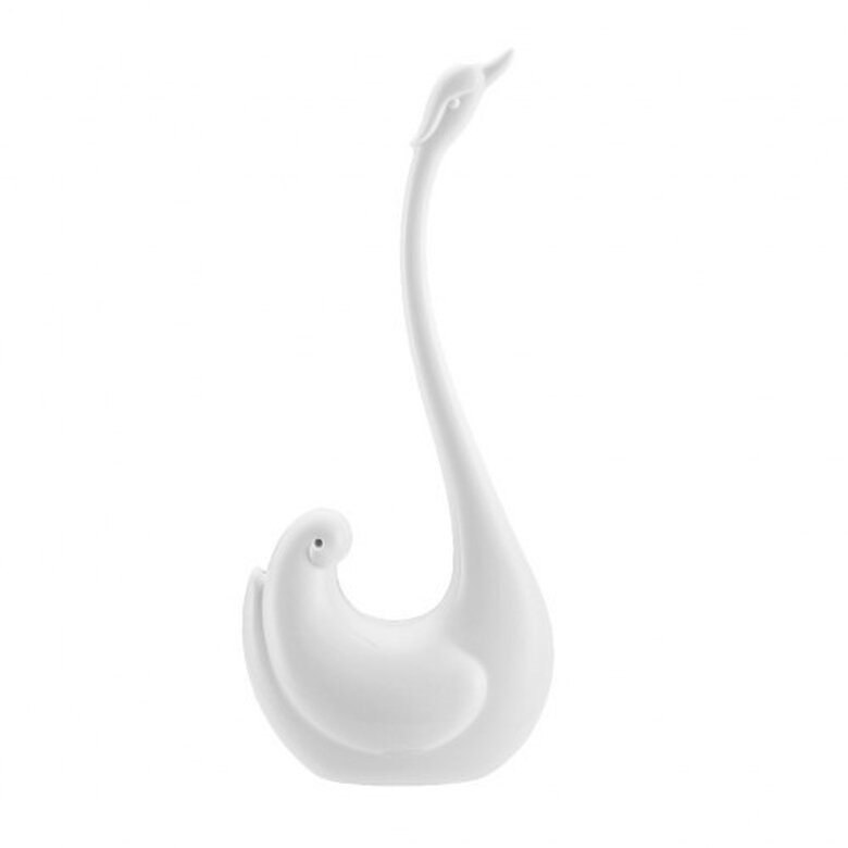 Portanillos Balvi con forma de cisne color blanco, , large image number null