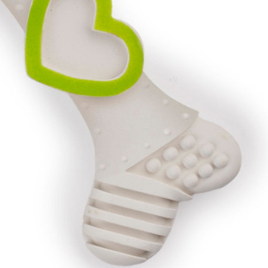 Tootoy! Chew Love Bone Blanco hueso mordedor para cachorros, , large Imagen numero 3