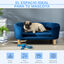 PawHut Sofá para Perros Azul, , large indicador imagen numero 4