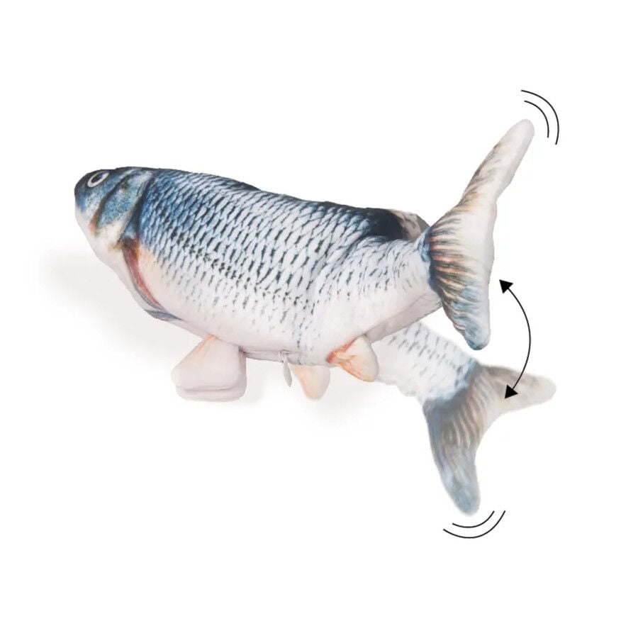 Flamingo Flounder Pez de Juguete Eléctrico para gatos thumbnail