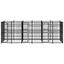 Vidaxl perrera con puerta de bisagras para perros, , large indicador imagen numero 2
