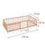 Cama sofá para perros grandes WonderWoof, elevada hecha de madera de haya - Nature, , large indicador imagen numero 4
