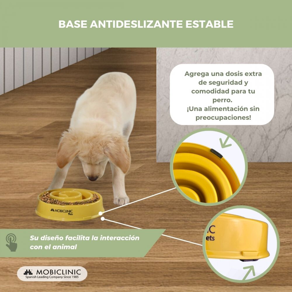 Mobiclinic Comedero Lento Antivoracidad Antideslizante Para Perros thumbnail