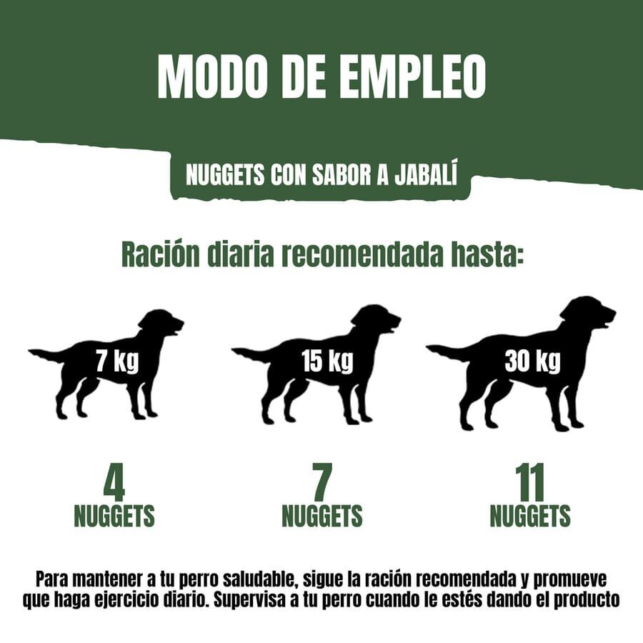 Adventuros Nuggets de Jabalí para perros thumbnail