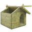 Vidaxl caseta de madera para perros, , large indicador imagen numero 5