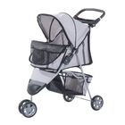Cochecito plegable PawHut para mascotas color Gris, , large image number null