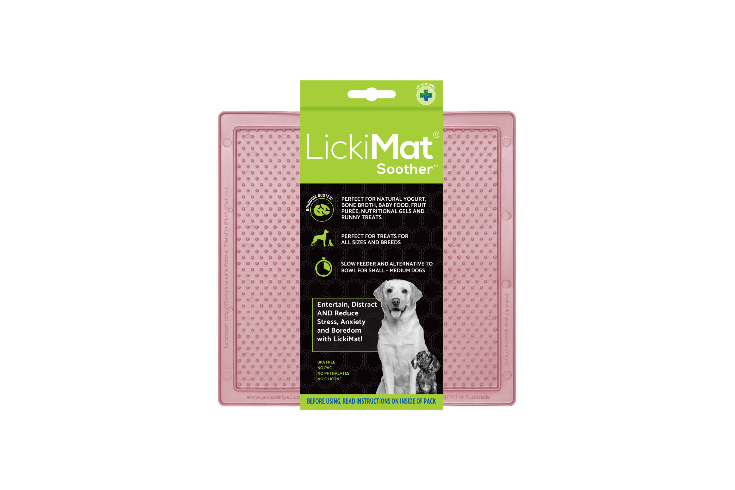 Comedero LickiMat Soother Classic Guava para perro, , large Imagen numero 1