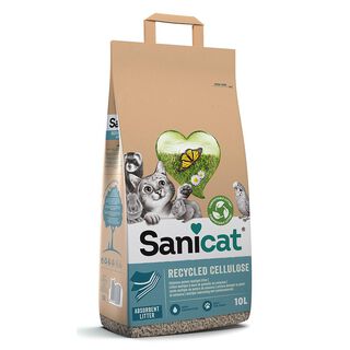 Sanicat Papel Con Celulosa Eco para gatos