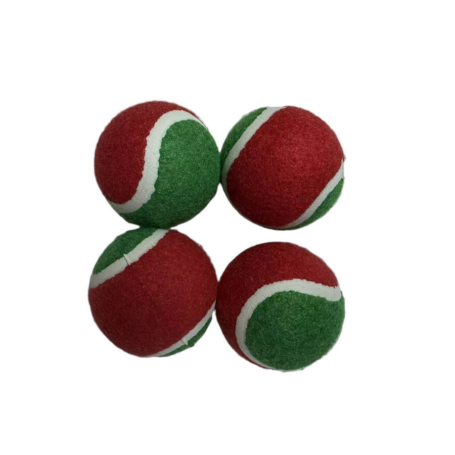 Wonder Christmas Pelotas de Tenis Navide&ntilde;as para perros, , large Imagen numero 2