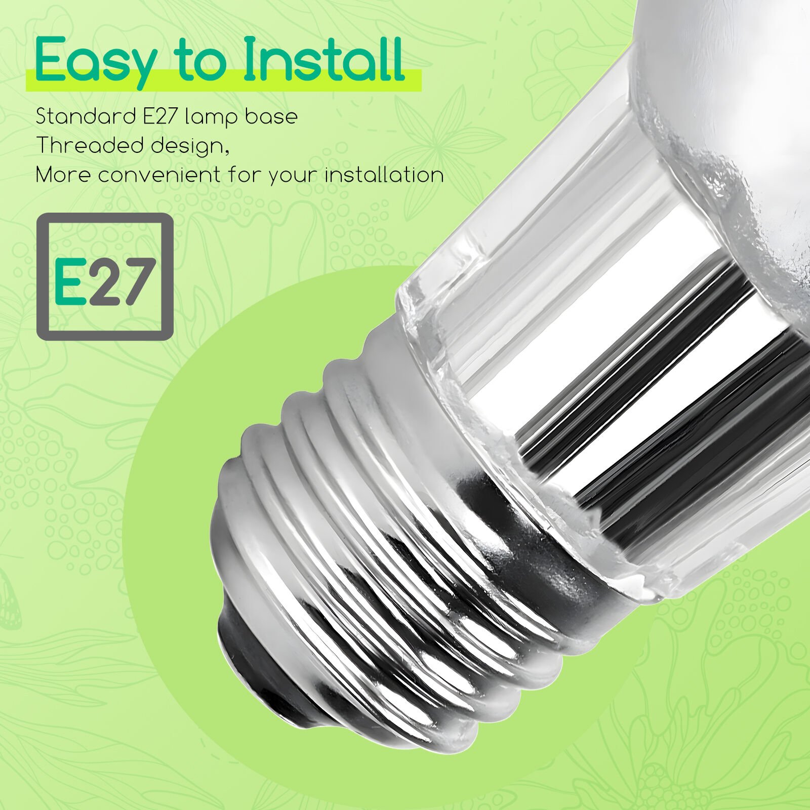 Nobleza Bombilla De Calentamiento De Reptile para terrario thumbnail