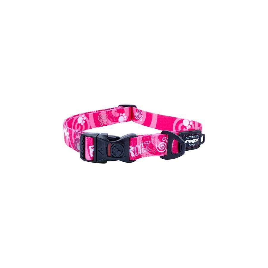 Collar para perro Rogz Fusion &ndash; Dise&ntilde;o Huellas Rosa (4 tallas), , large Imagen numero 3
