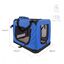 Transportín para mascotas | 57 cm x 38 cm x 44 cm | Plegable | Talla M | Soporta 10 kg | Azul | Balú | Mobiclinic, , large indicador imagen numero 4