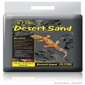 Substrato Exo-Terra Arena del desierto negra olor Neutro