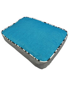Ion Colchon Sweet Turquesa y gris