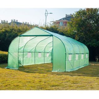 Invernadero de jardín Outsunny para cultivo color Verde