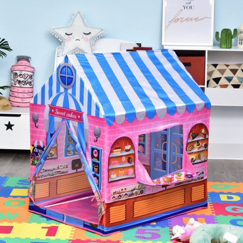 Tienda HomCom para niño y mascotas color Multicolor, , large image number null