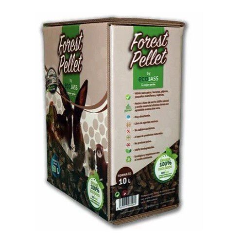 Lecho de fibra vegetal para animales peque&ntilde;os olor Aloe Vera, , large Imagen numero 2