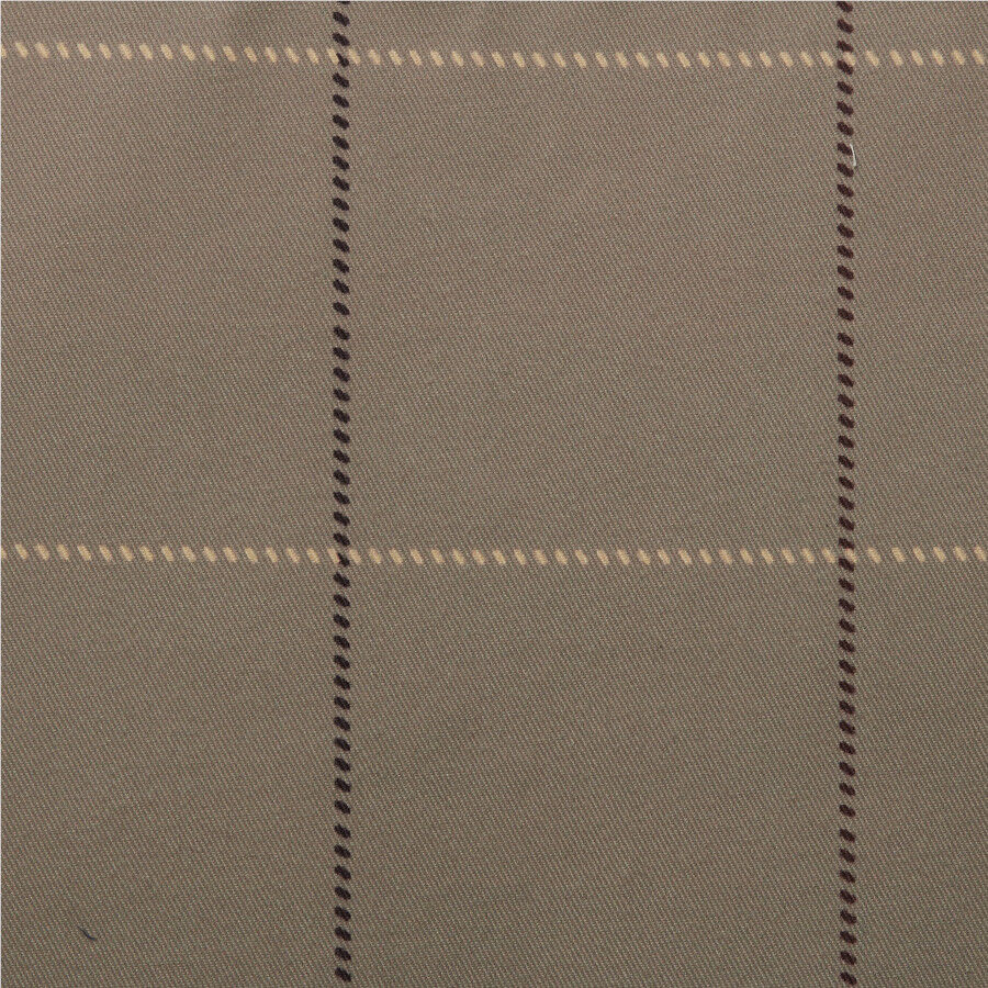 Leeby colchón viscoelástico marrón rayas para perros thumbnail