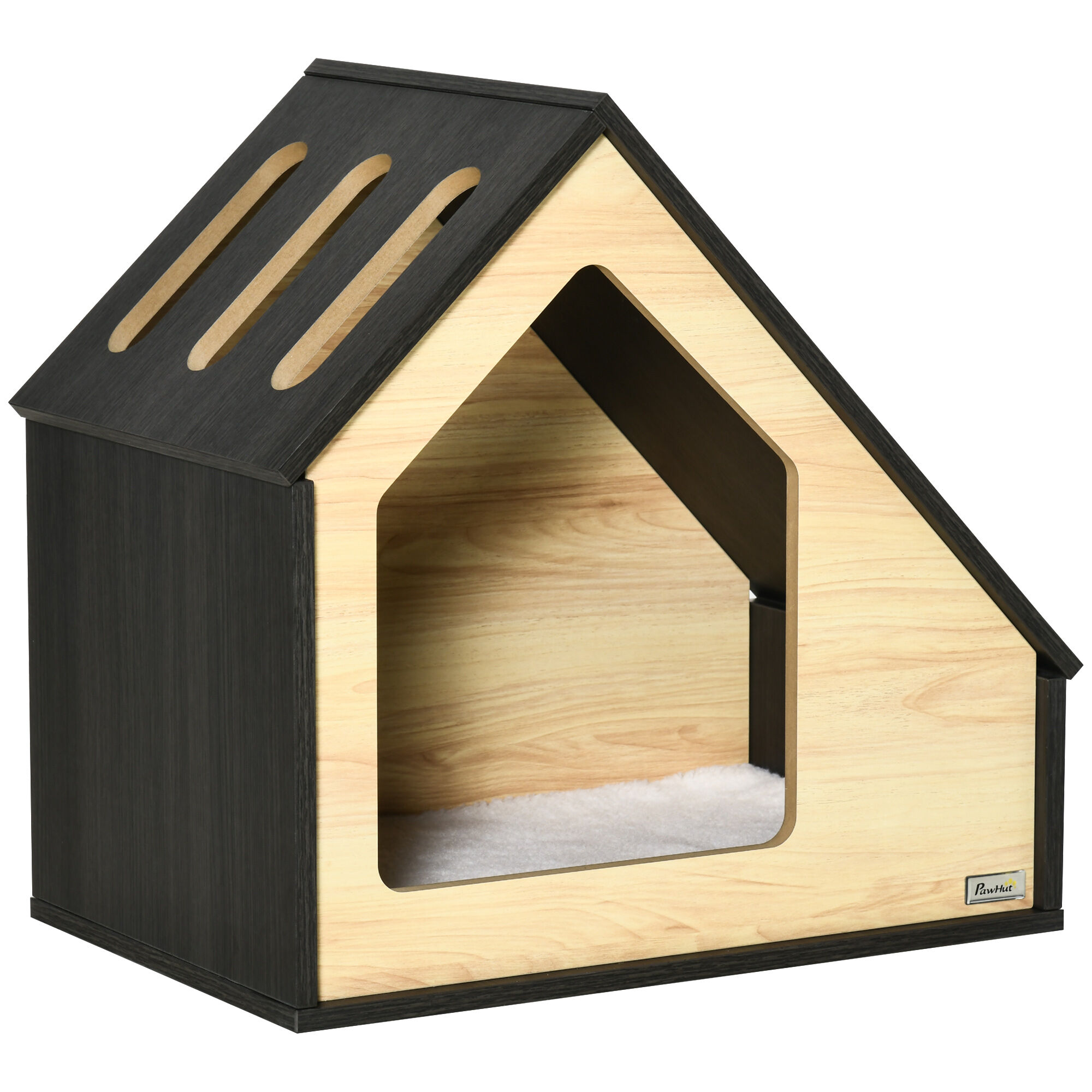 PawHut Caseta de Madera para Perros Perrera, , large Imagen numero 1