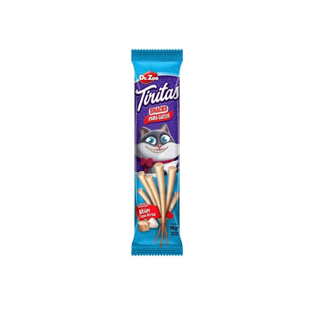24 bolsitas x 40 g Dr. Zoo Snack Tiritas De At&uacute;n Con Arroz Para Gatos, , large Imagen numero 1