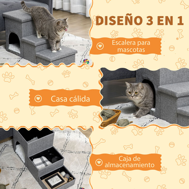 PawHut Escalera para perros thumbnail