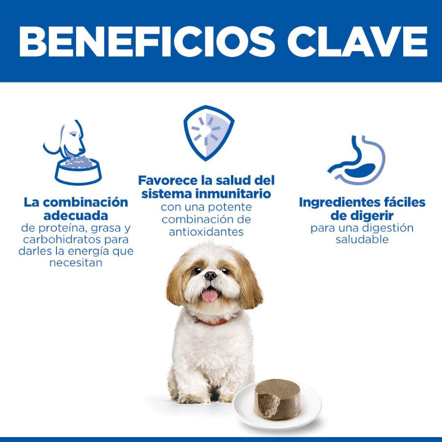 Hill&#039;s Science Plan Mature Adult Small y Mini Mousse de Ternera lata para perros thumbnail