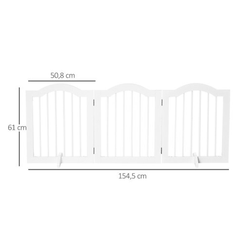 Barrera de protección para escaleras color Blanco, , large image number null