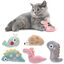 Nobleza - Juguetes con Hierba Gatera 5pcs Catnip Plush Toys,Soft Plush Cat Toys,Toy Sets Kitten Cleaning Training Play Nibble, , large indicador imagen numero 1