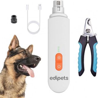 Edipets lima de uñas eléctrica blanca para perros