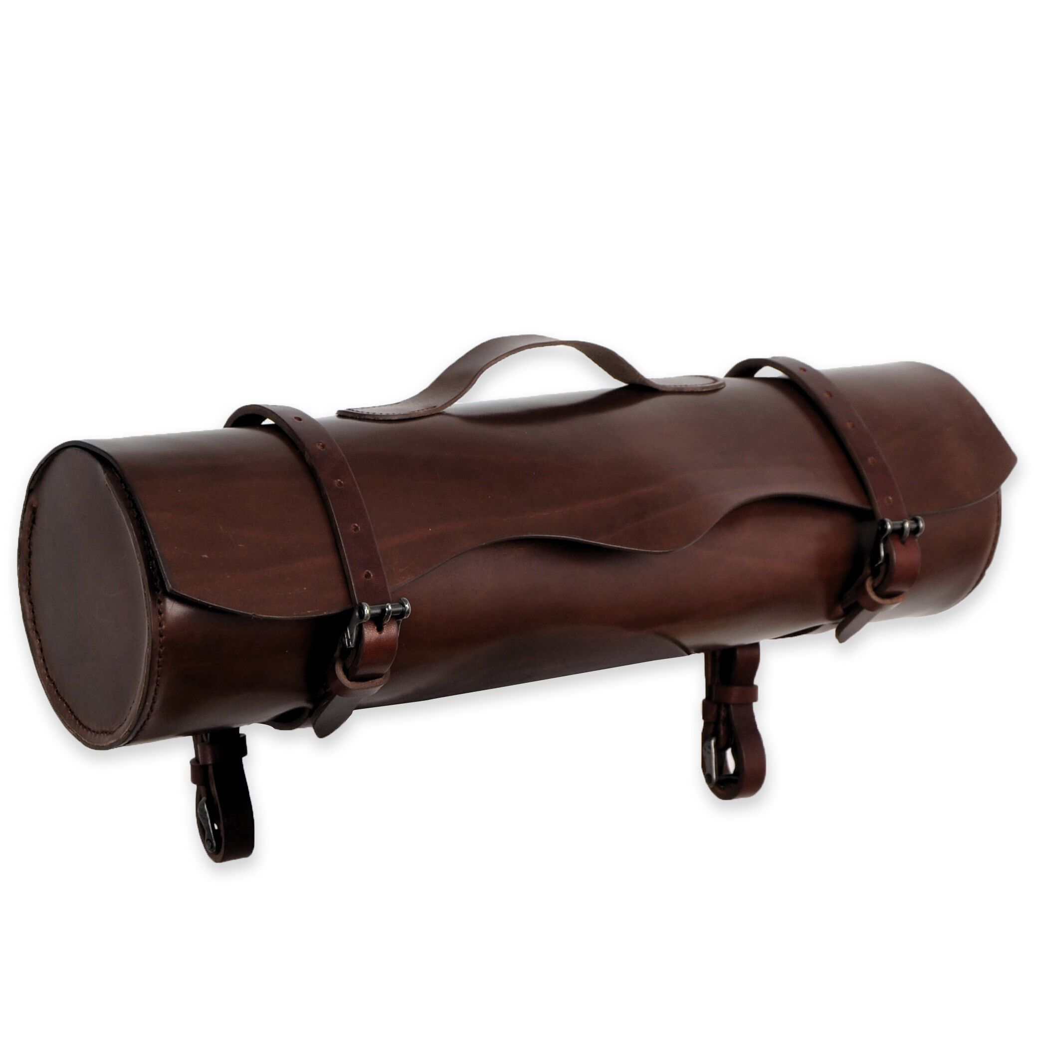 PortaCapote Premium | Piel de Ternera, Hebilla de Fragua | Color Co&ntilde;ac | Equipamiento para el caballo | Producto de Guarnicioner&iacute;a | Tradici&oacute;n artesana | Los Nietos, , large Imagen numero 1