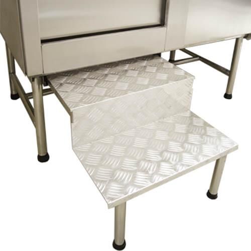 Ba&ntilde;era para perros apta para peluquer&iacute;as caninas Ib&aacute;&ntilde;ez de Acero Inoxidable Ni&aacute;gara con Puerta, , large Imagen numero 2