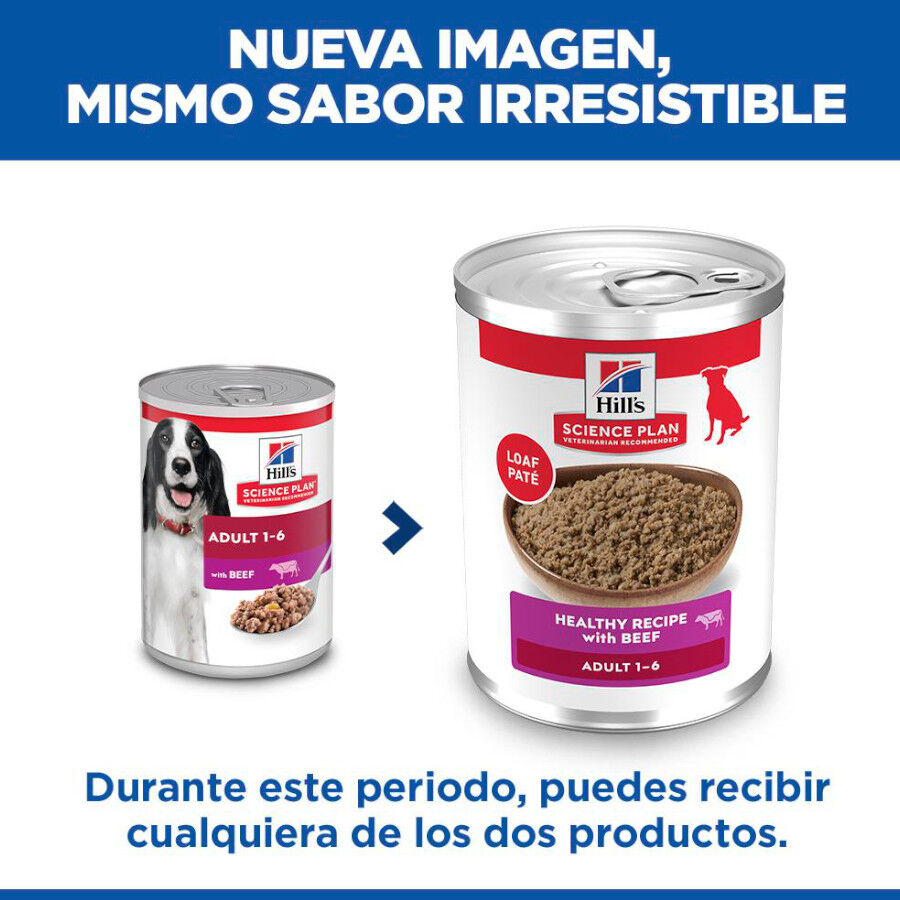 370 g Hill's Science Plan Adult ternera lata para perros, , large Imagen numero 3