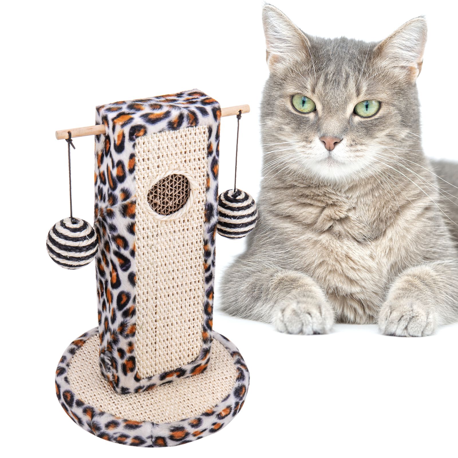 PrimeMatik Juguete Rascador Para Gatos thumbnail