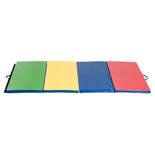 Colchoneta de gimnasia plegable con asa color Multicolor, , large image number null
