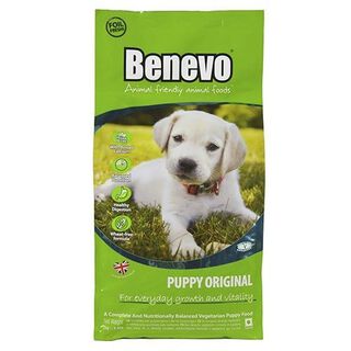 Comida vegana Benevo para cachorros sabor Natural