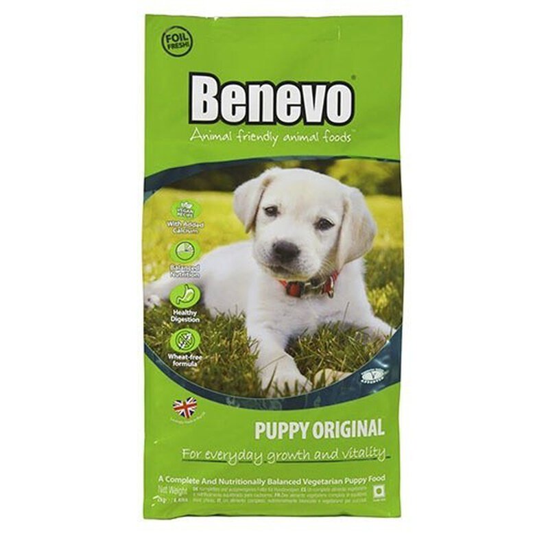 Comida vegana Benevo para cachorros sabor Natural, , large image number null