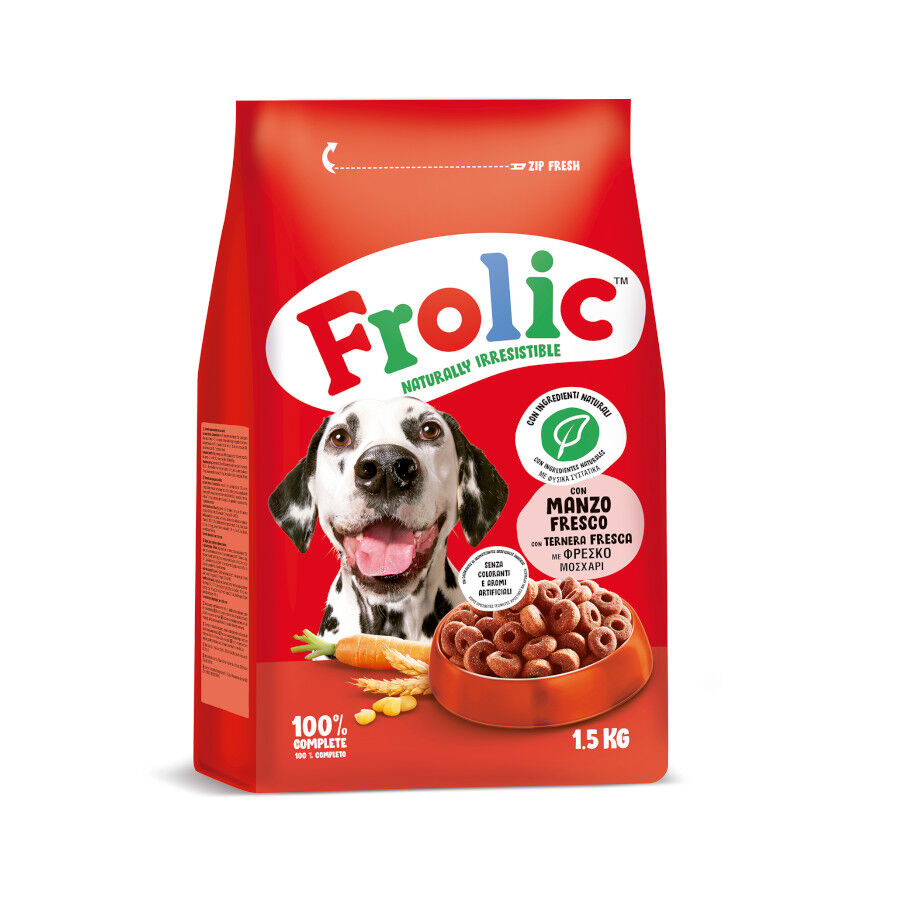 Frolic Pienso Semihúmedo para Perros Adultos Sabor Ternera thumbnail