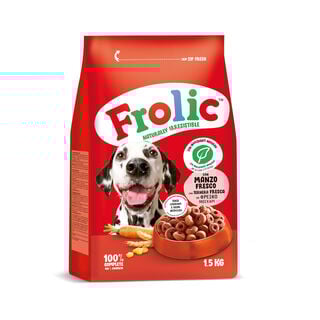 Frolic Pienso Semihúmedo para Perros Adultos Sabor Ternera