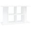 vidaXL Soporte para acuario madera de ingeniería blanco 100x40x60 cm, , large indicador imagen numero 1