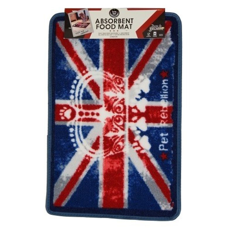 Tapete absorbente para mascotas color Union Jack, , large image number null